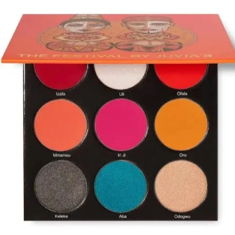 Juvias FEASTIVAL Eyeshadow Palette with 9 Colors